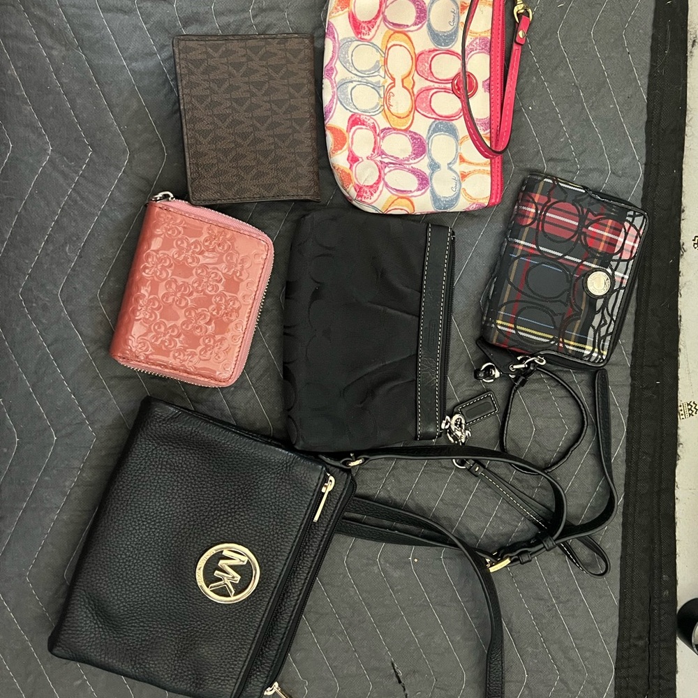 Coach and Michael kors purse and wallets